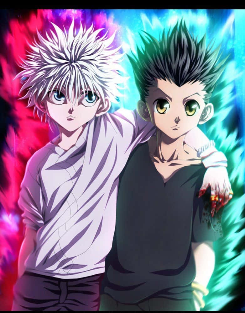 Gon, Hunter X Hunter, spiky hair, SD Phone Wallpaper
