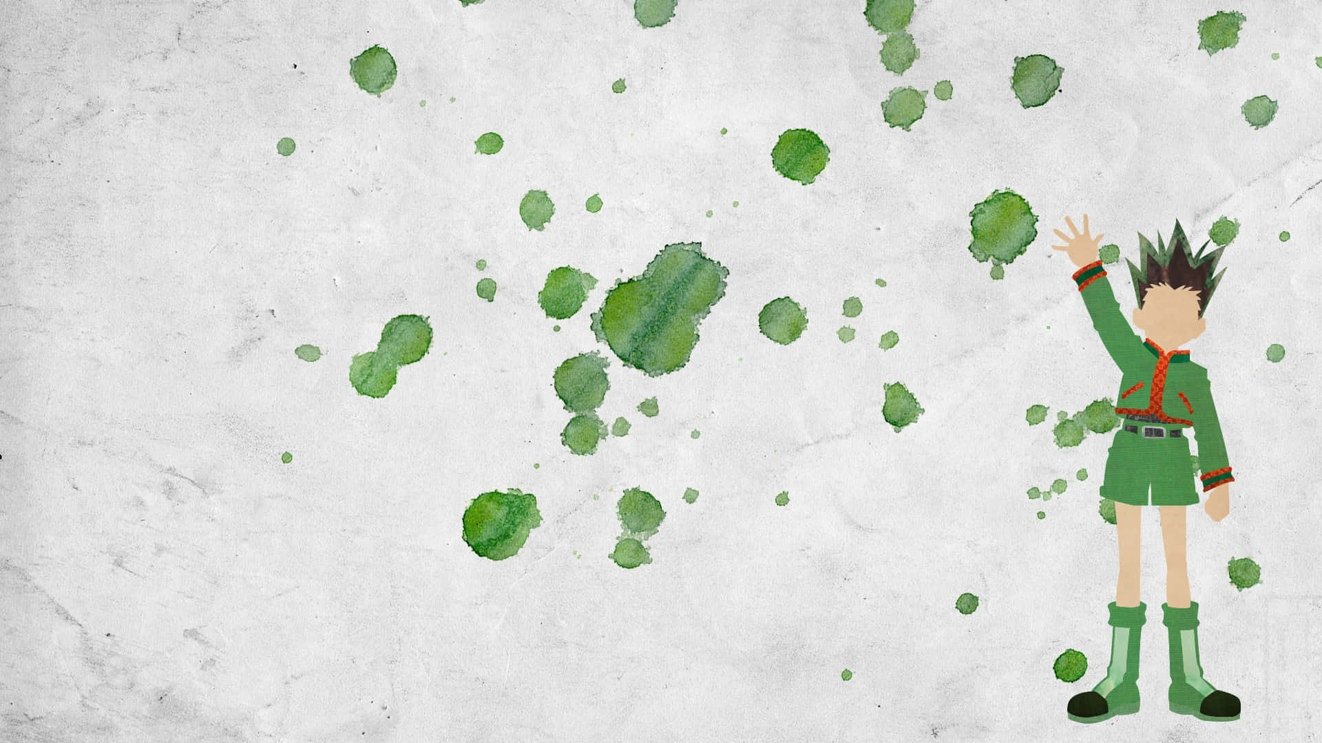 Gon, Hunter X Hunter, minimalist, Full HD Desktop Wallpaper