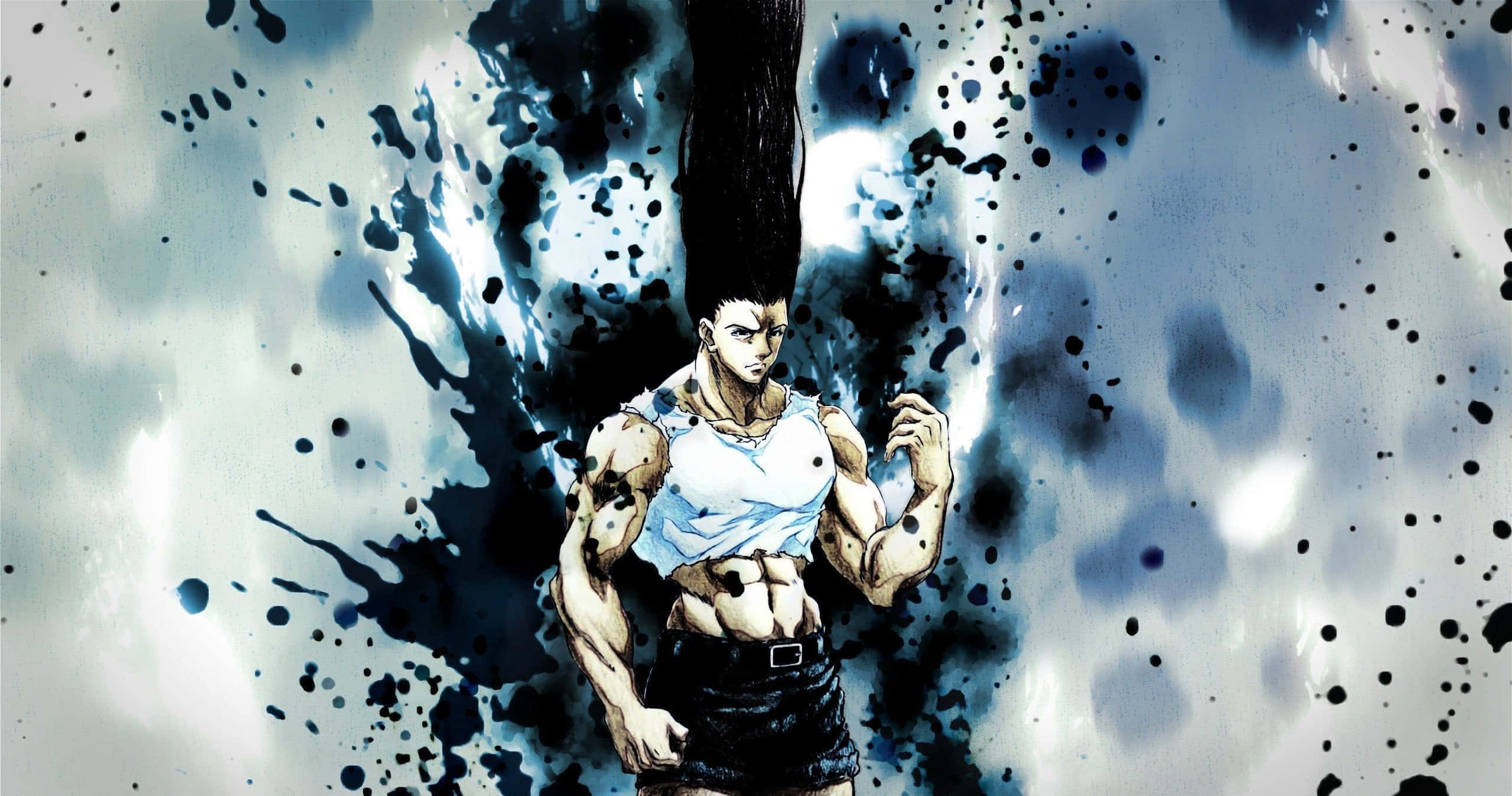 Gon, Hunter X Hunter, topknot, 2K Desktop Wallpaper