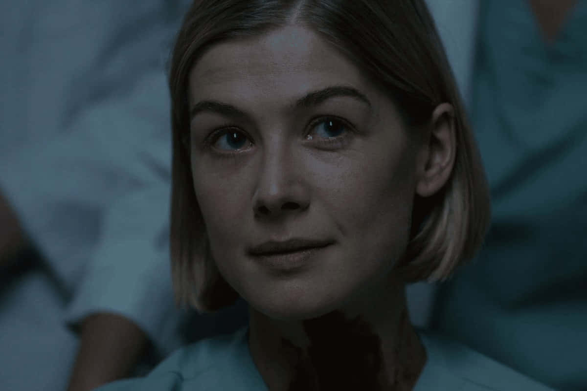Gone Girl, movie poster, short blonde hair, SD Desktop Wallpaper