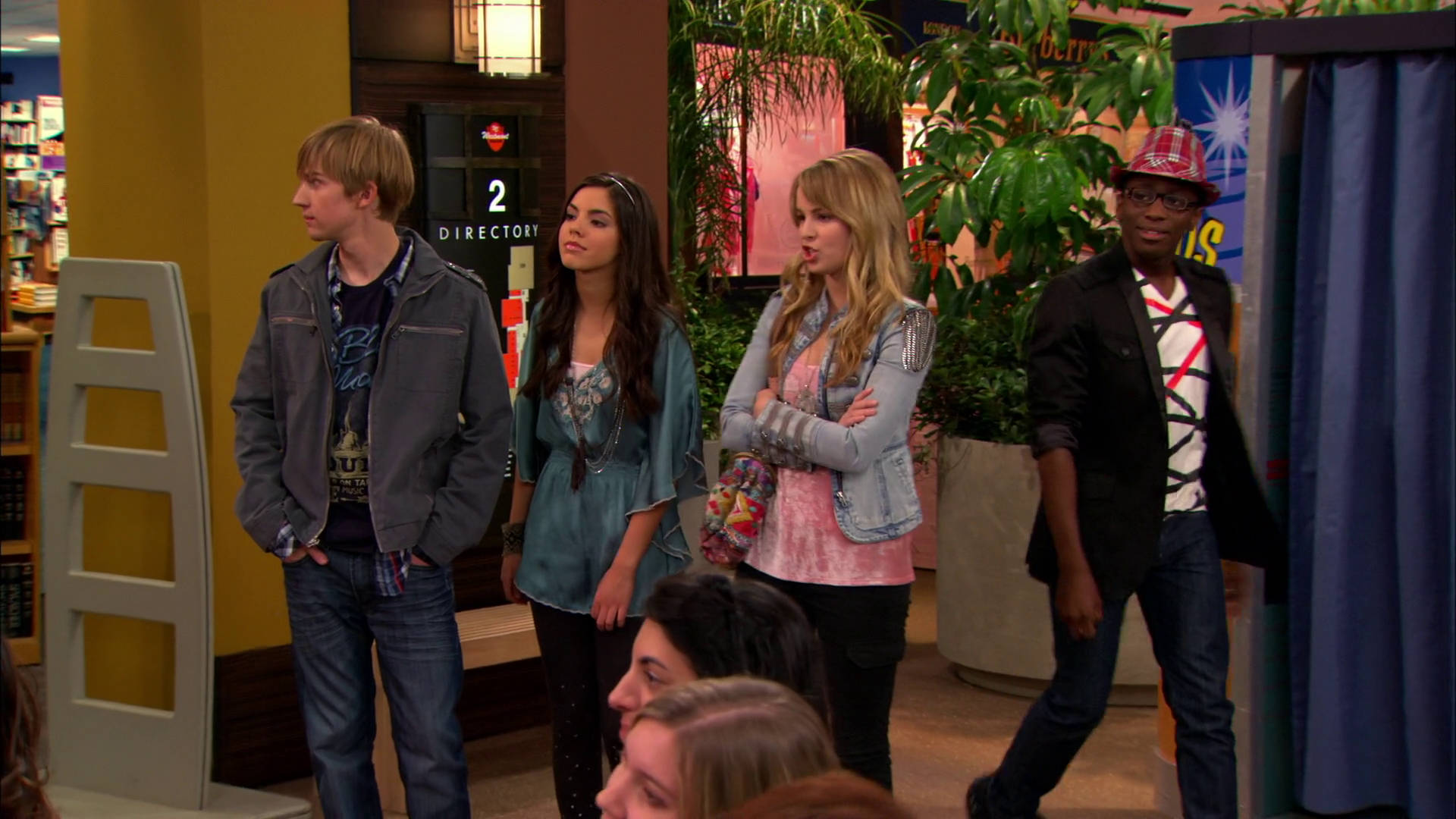 Good Luck Charlie, school hallway, directory, Full HD Desktop Wallpaper