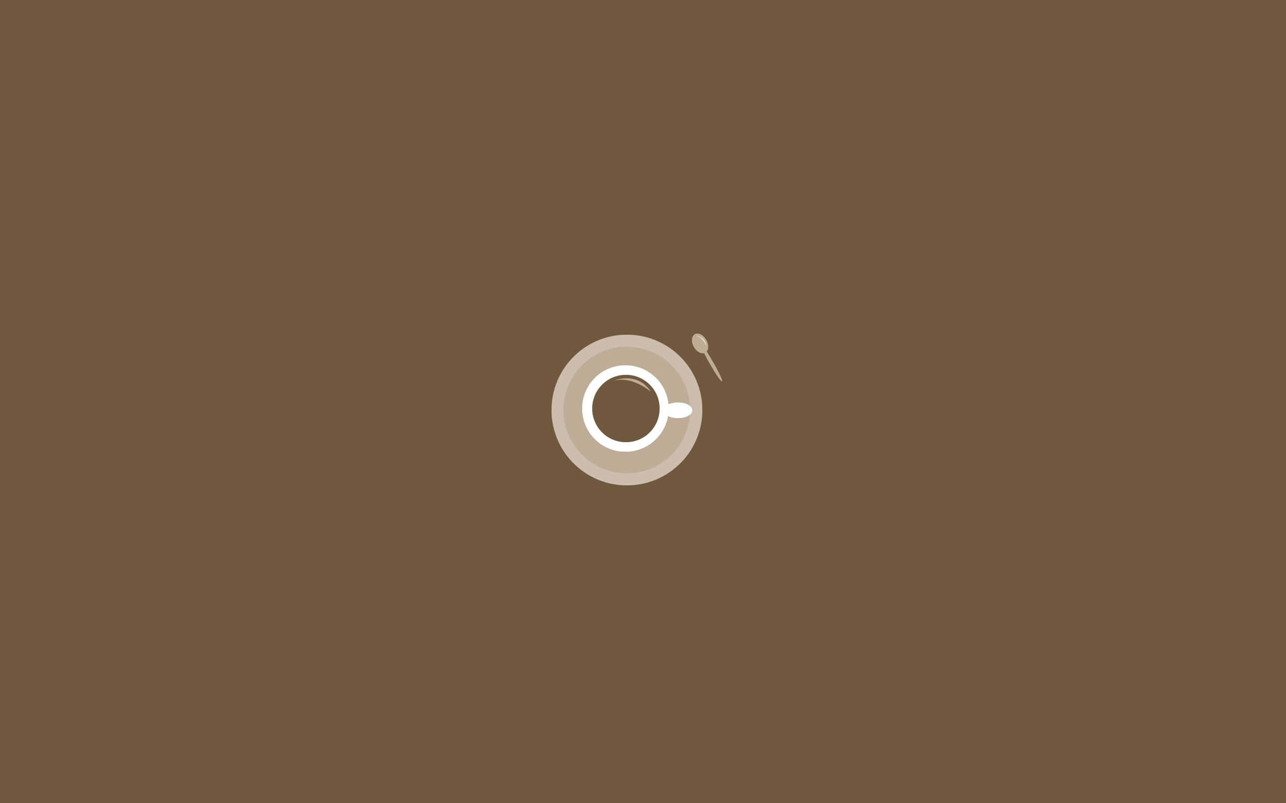 minimalist, white coffee cup, saucer, 2K Desktop Wallpaper