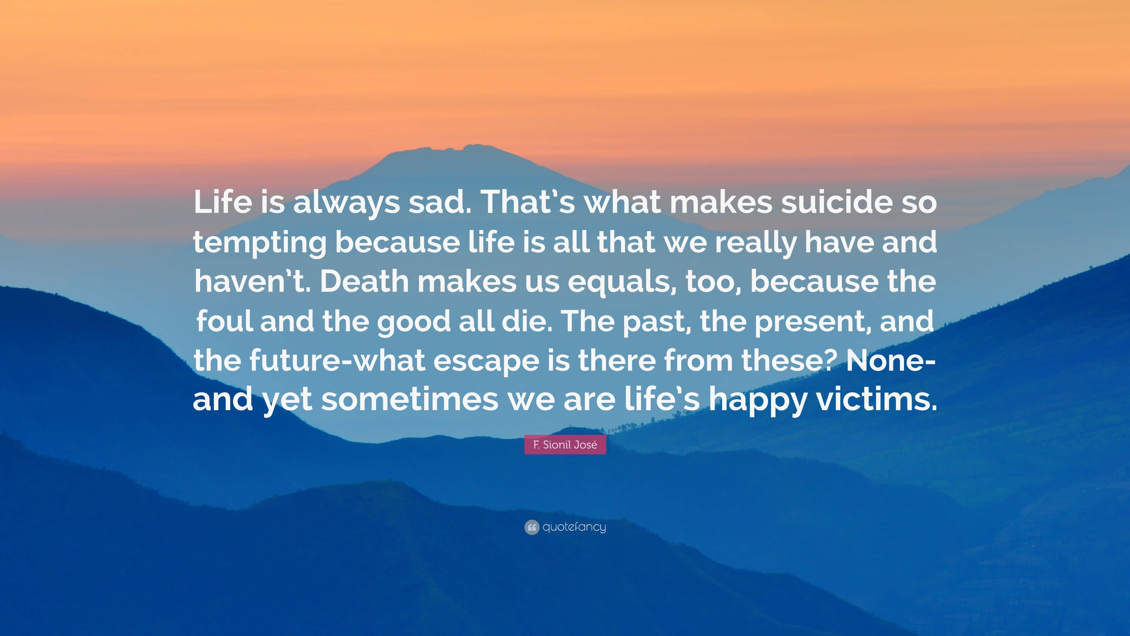 Good Quotes, 3840 x 2160, mountain range, 4K Desktop Wallpaper