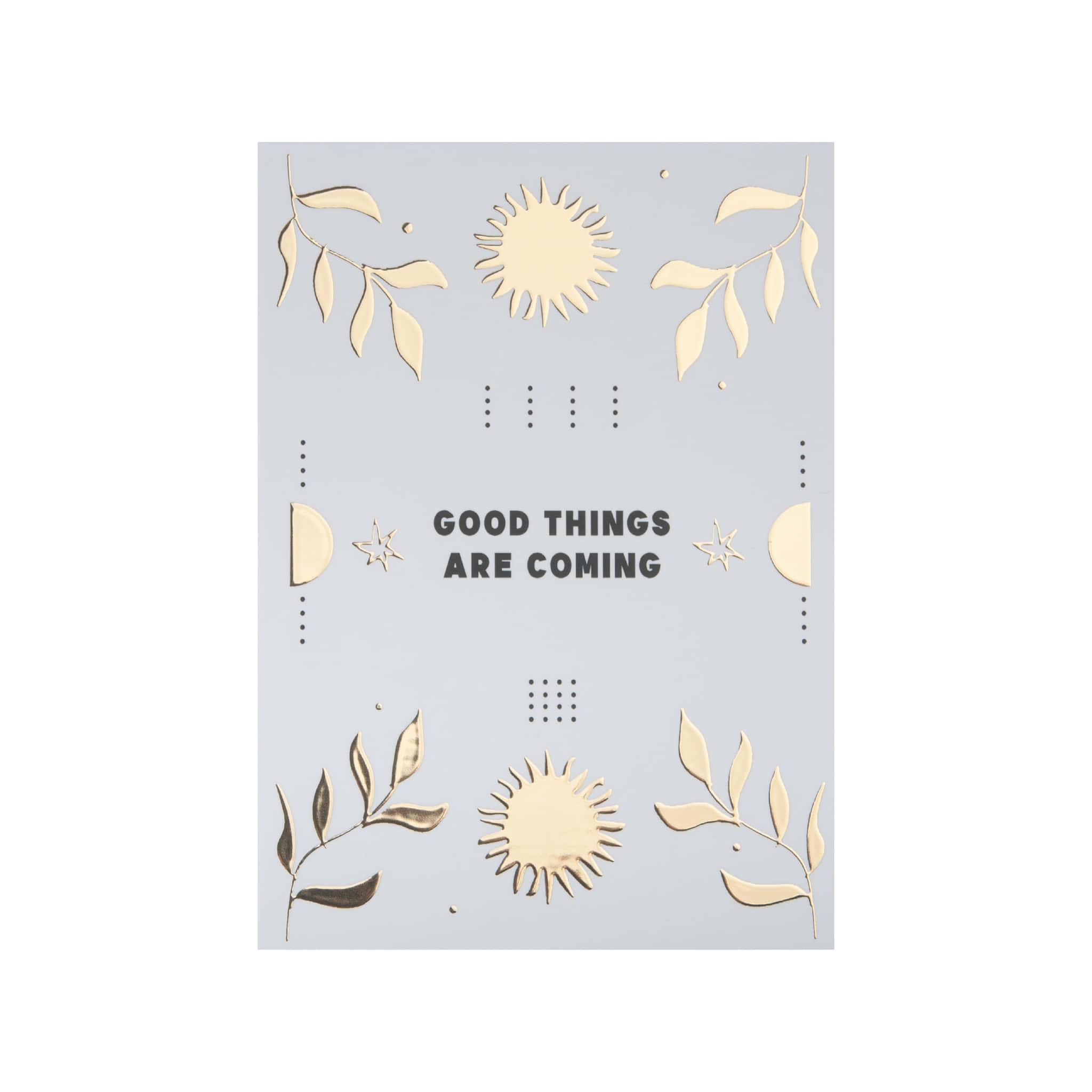 Good Things Are Coming, gold foil, suns, Full HD Desktop Wallpaper