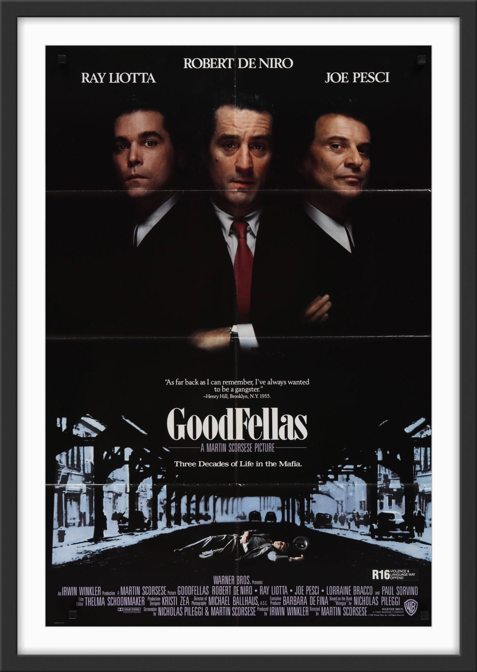 Goodfellas, film poster, plaque, Full HD Phone Wallpaper