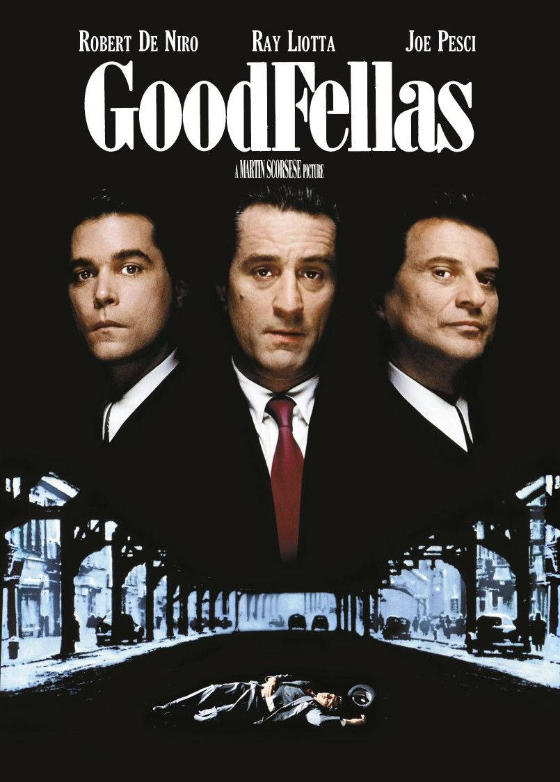 Goodfellas, movie poster template, three men in suits, SD Phone Wallpaper