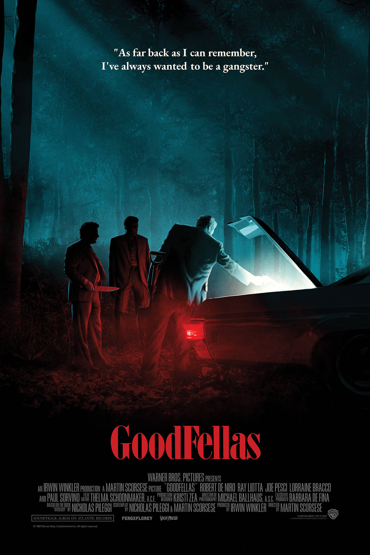 Goodfellas, movie poster, three men in suits, Full HD Phone Wallpaper