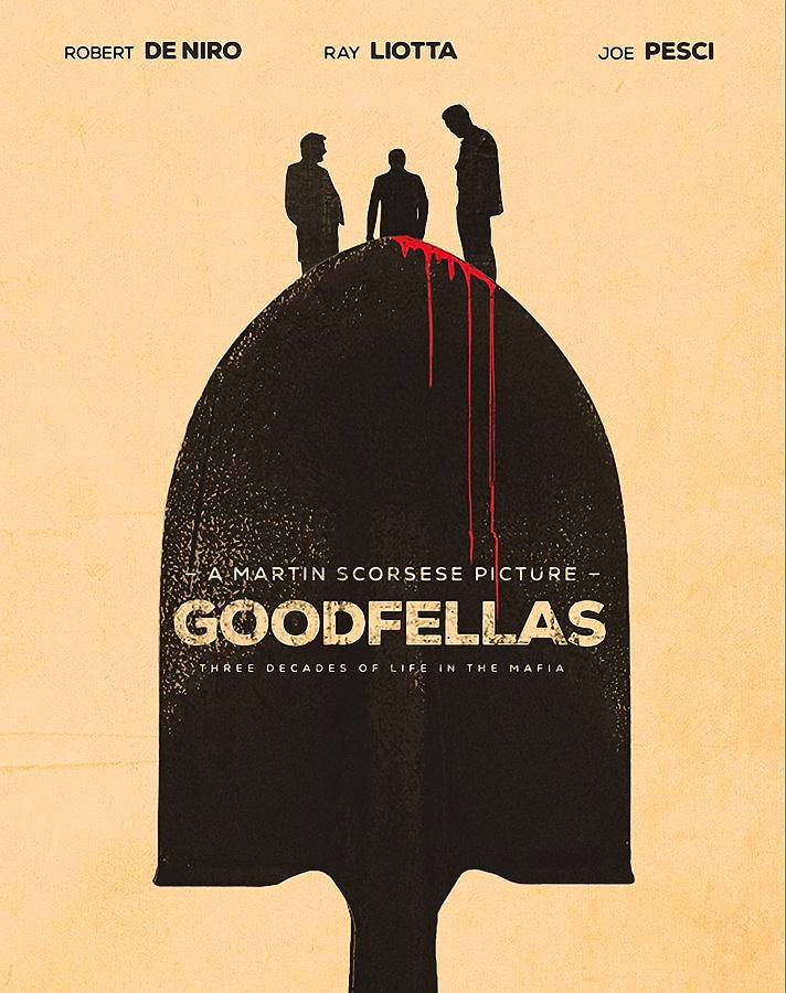 Goodfellas, silhouette, three silhouetted men, SD Phone Wallpaper
