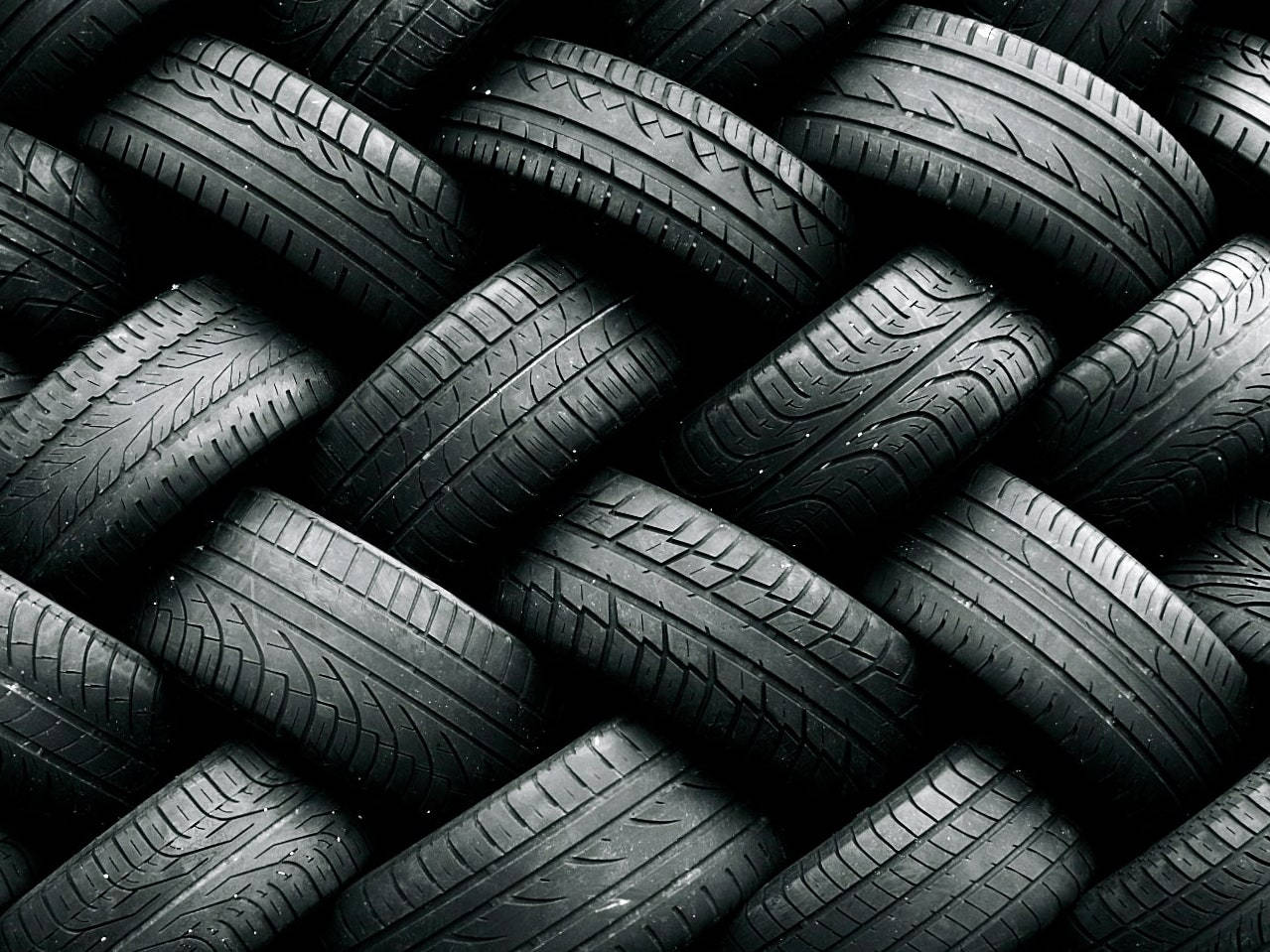 Goodyear, black car tires, diagonal pattern, SD Desktop Wallpaper