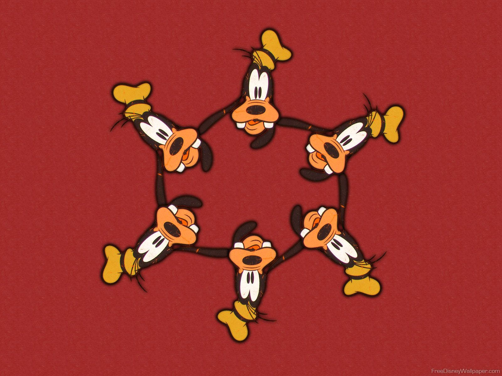 Goofy, cartoon Goofy characters, star shape, HD Desktop Wallpaper