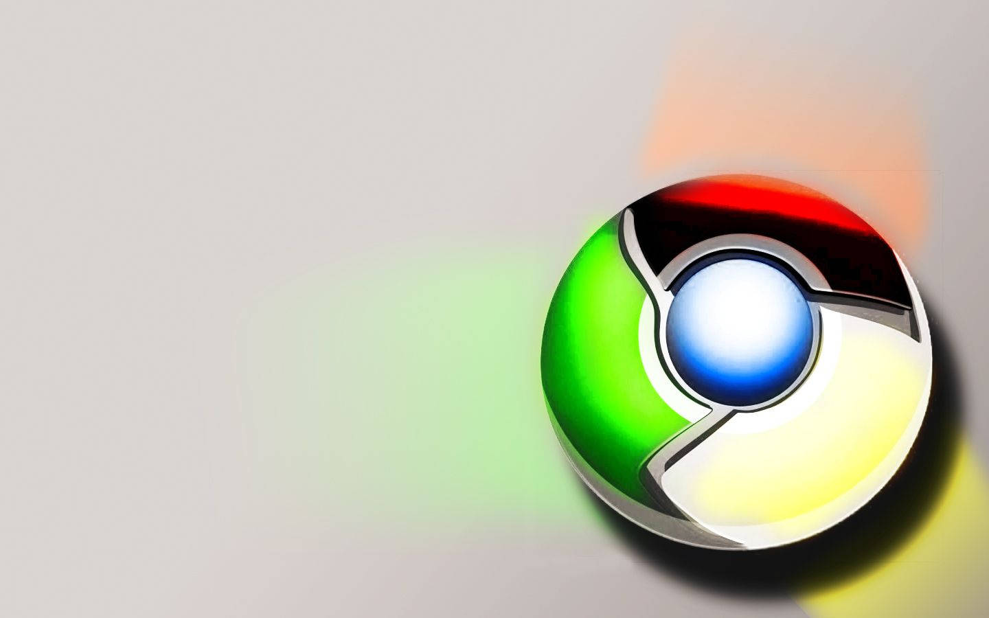 Google Chrome, glossy, vibrant colored light, HD Desktop Wallpaper