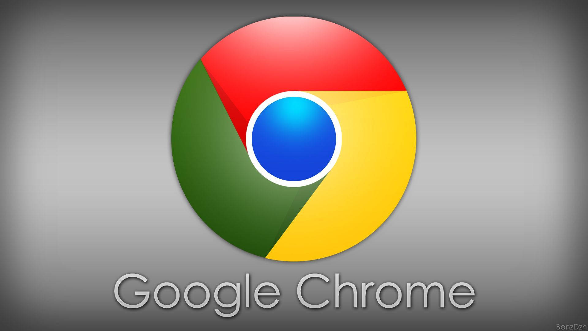 Google Chrome, red, green, Full HD Desktop Wallpaper