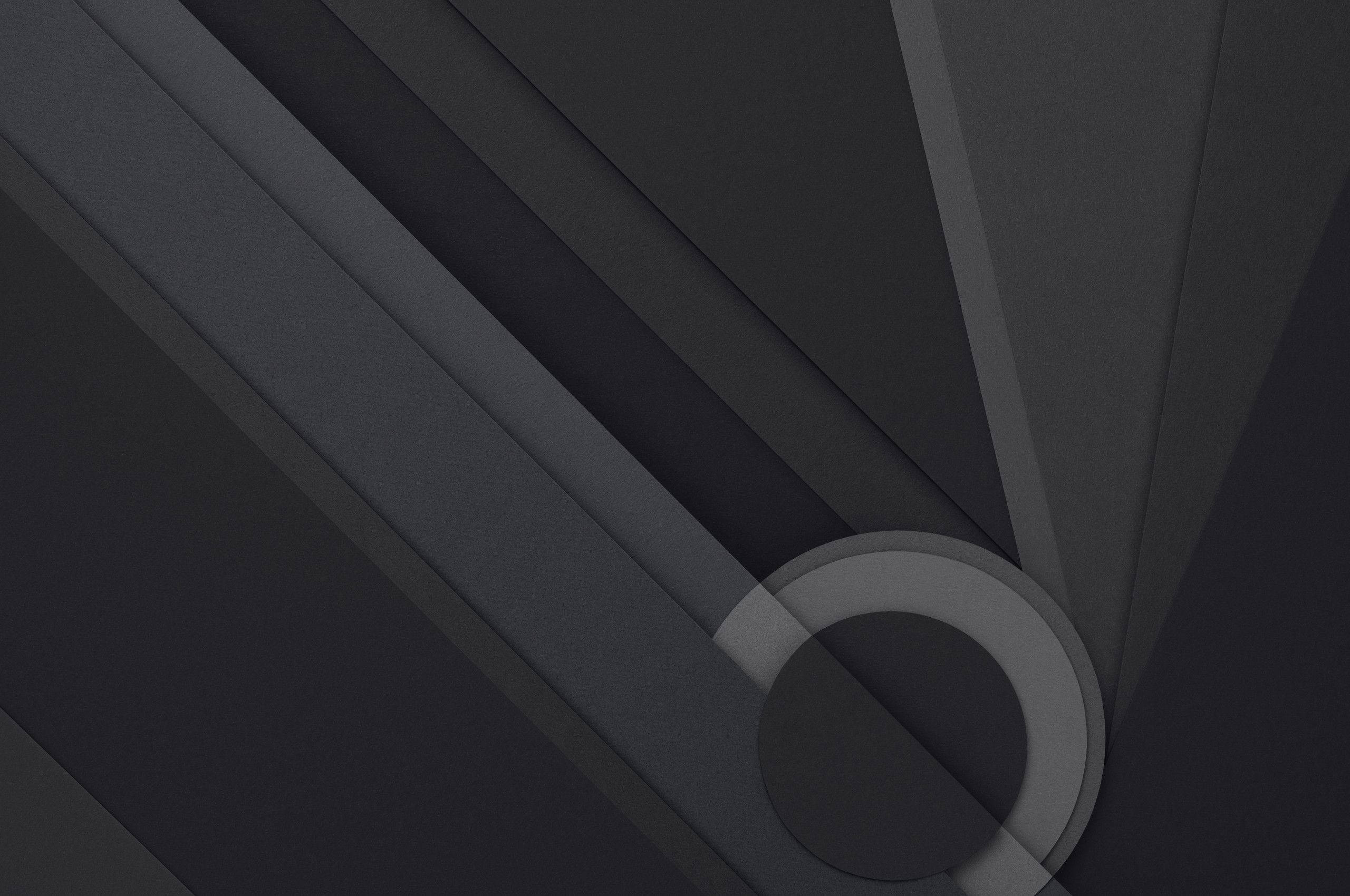 Dark Google Chrome, dark gray, geometric, 2K Desktop Wallpaper