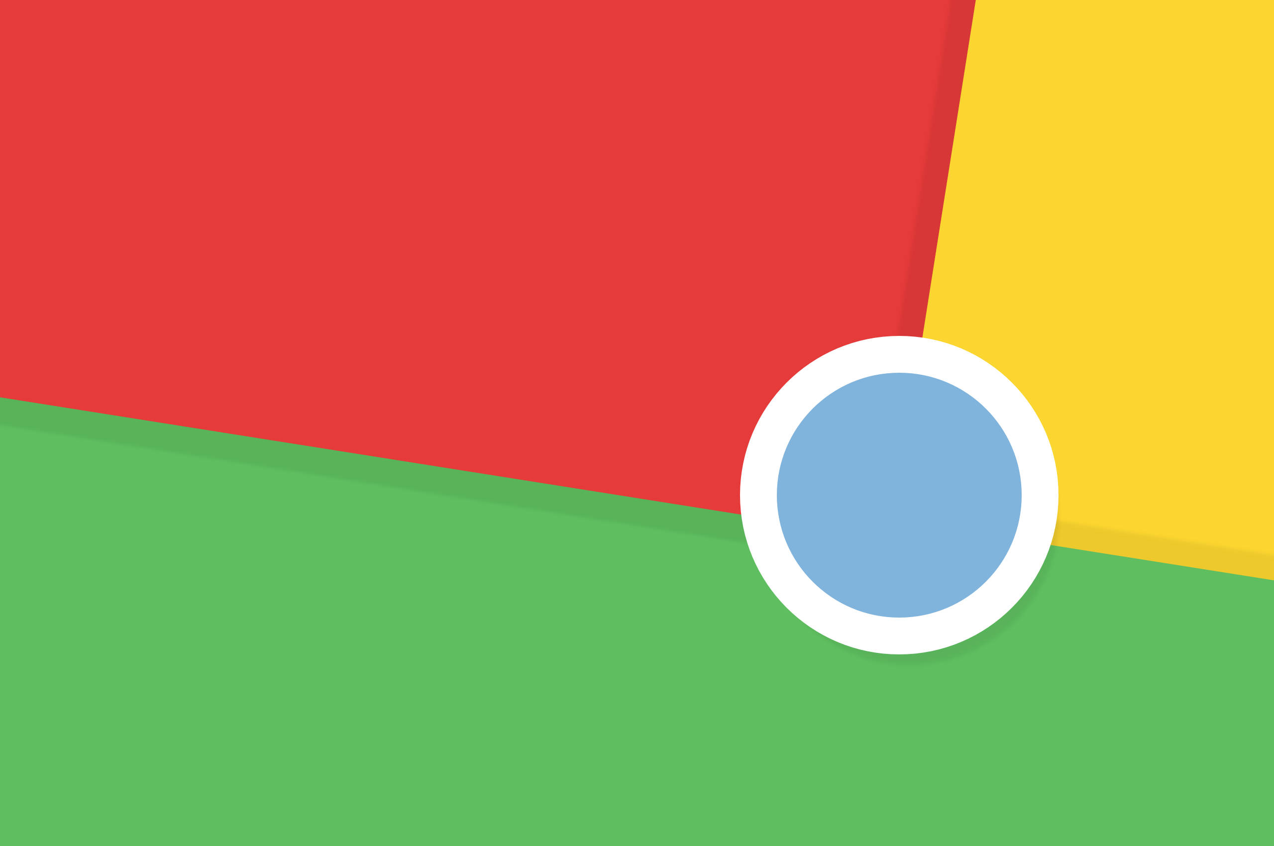 Google Chrome, red, yellow, 2K Desktop Wallpaper