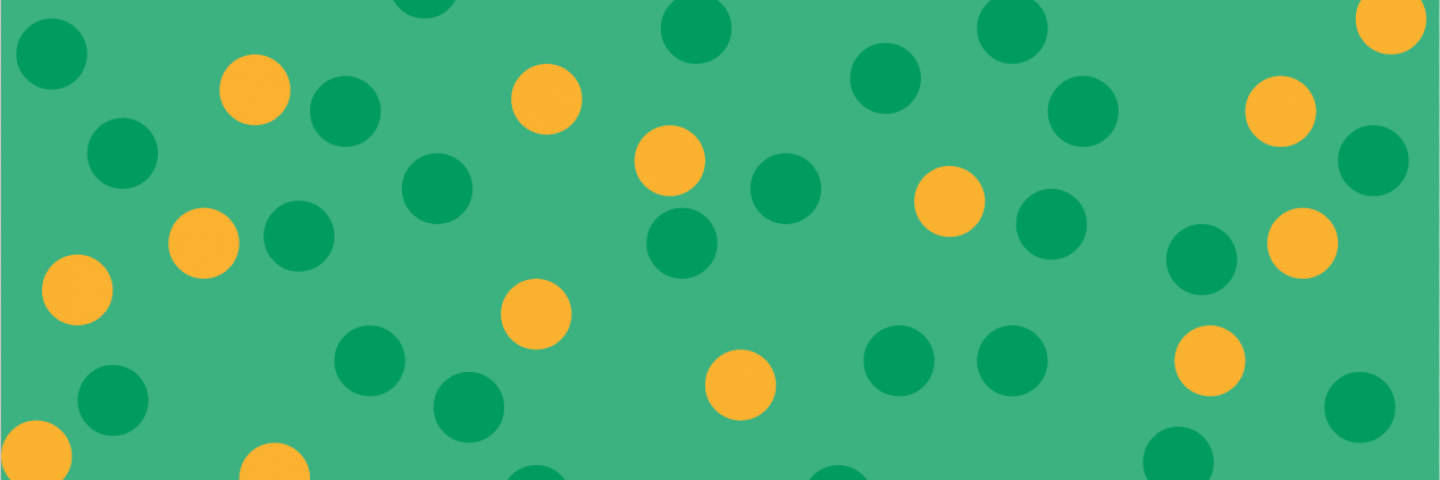 Google Classroom, vibrant green background, bold yellow circles, HD Desktop Wallpaper