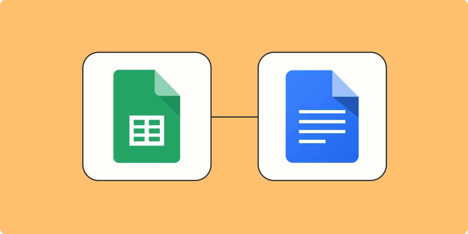 Google Docs, Google Sheets, solid orange background, HD Desktop Wallpaper