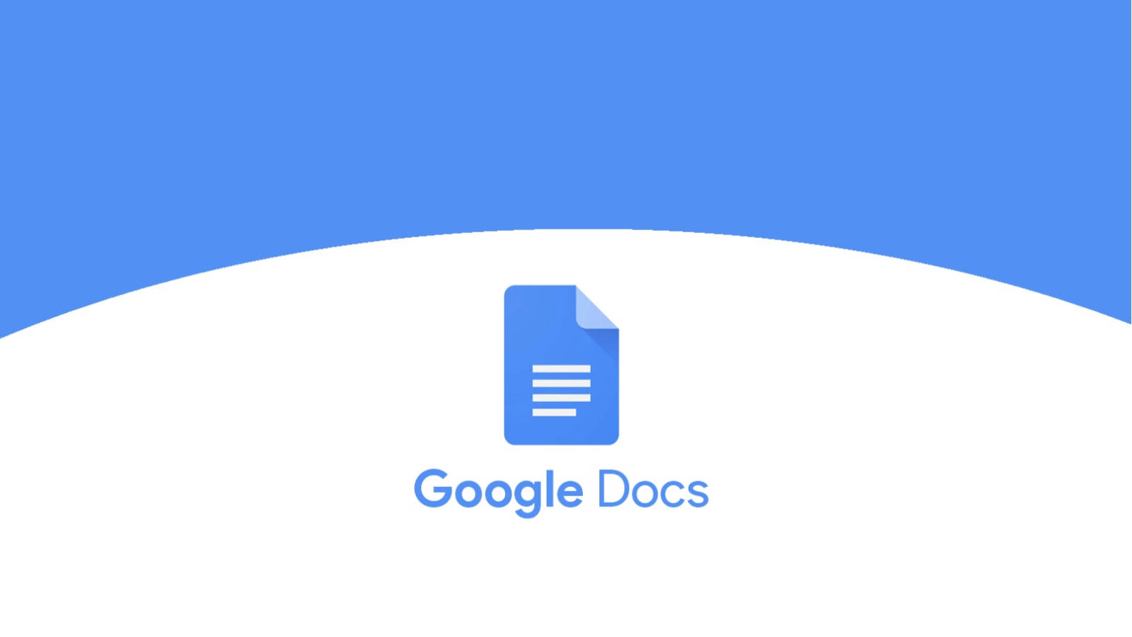 Google Docs, blue, white, HD Desktop Wallpaper