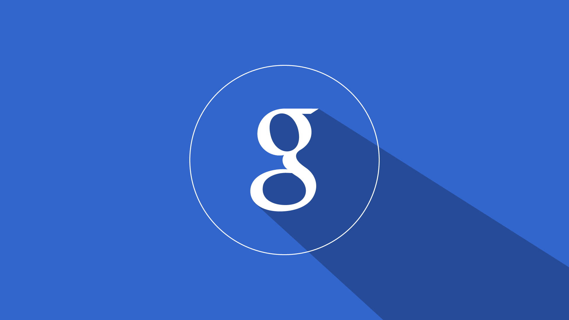 Google Docs, white lowercase g logo, circle, Full HD Desktop Wallpaper
