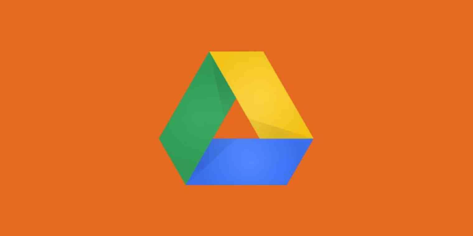 Google Drive, orange, green, HD Desktop Wallpaper