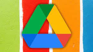 Google Drive, vintage typewriter, wooden desk, SD Desktop Wallpaper