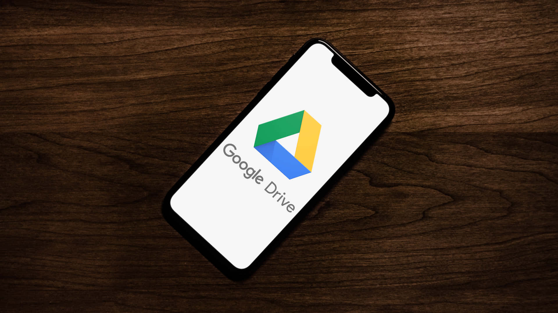 Google Drive, smartphone, Google Drive logo, Full HD Desktop Wallpaper