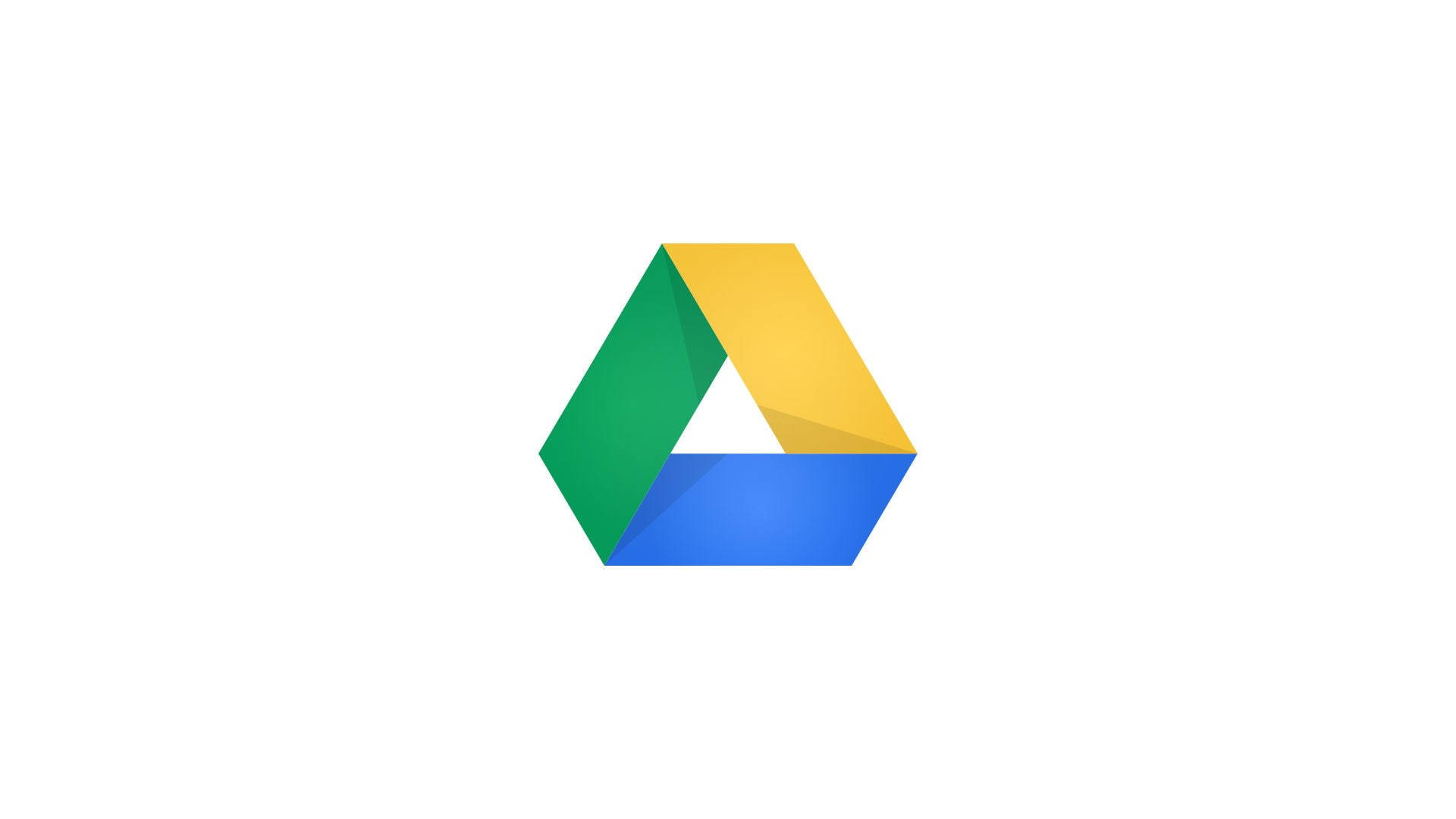 Google Drive, green, yellow, Full HD Desktop Wallpaper