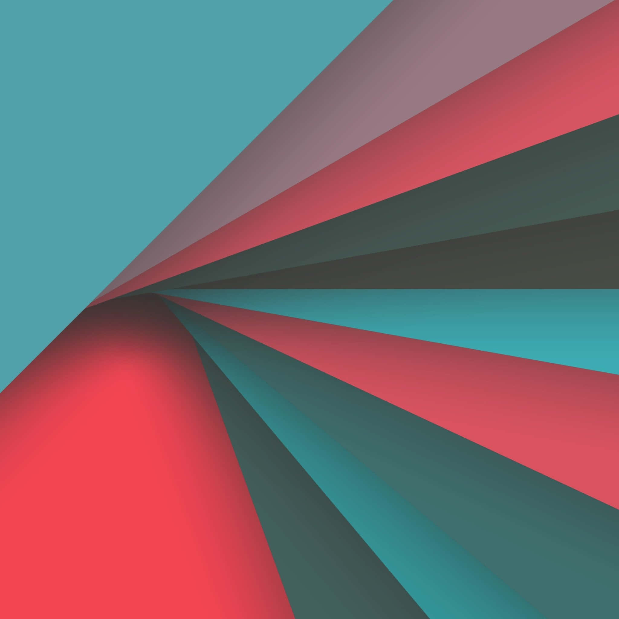 Google Material, teal, coral, Full HD Desktop Wallpaper