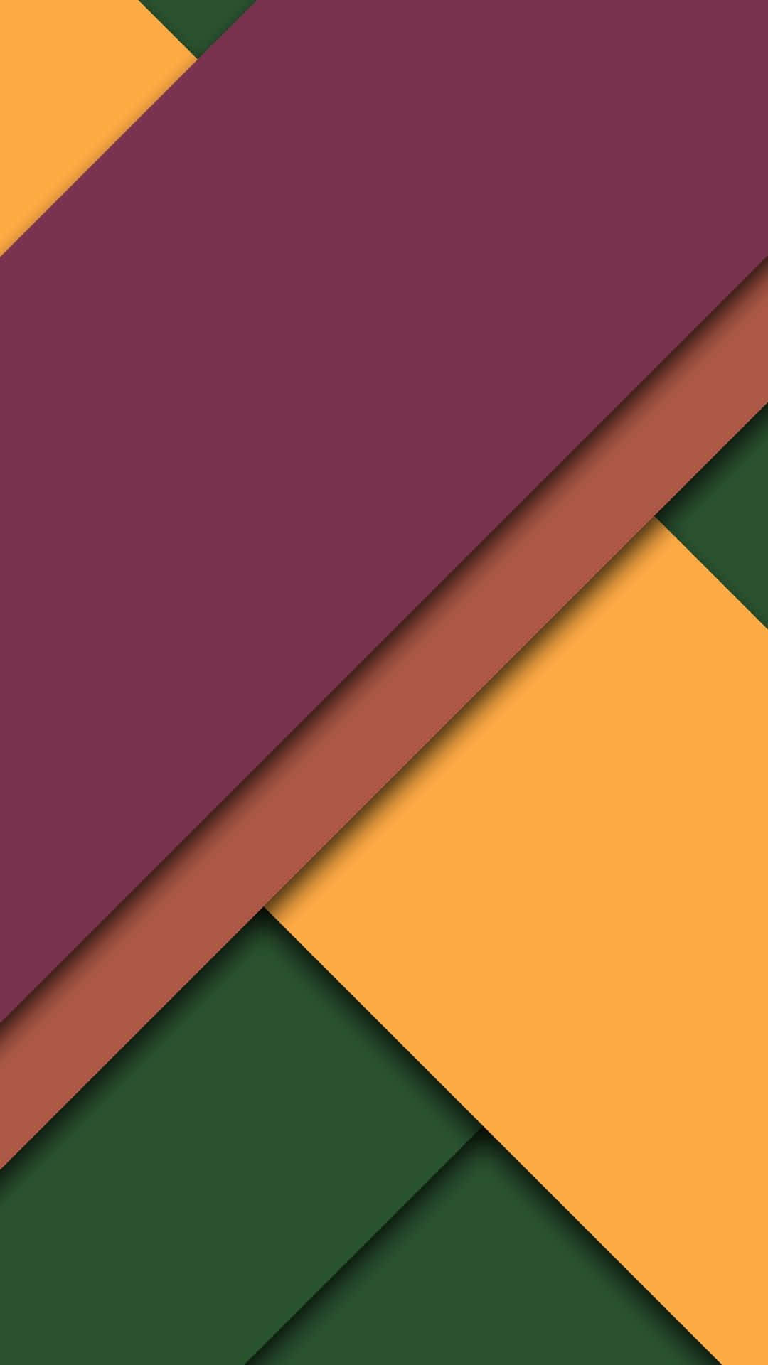 Google Material, deep purple, orange, Full HD Phone Wallpaper