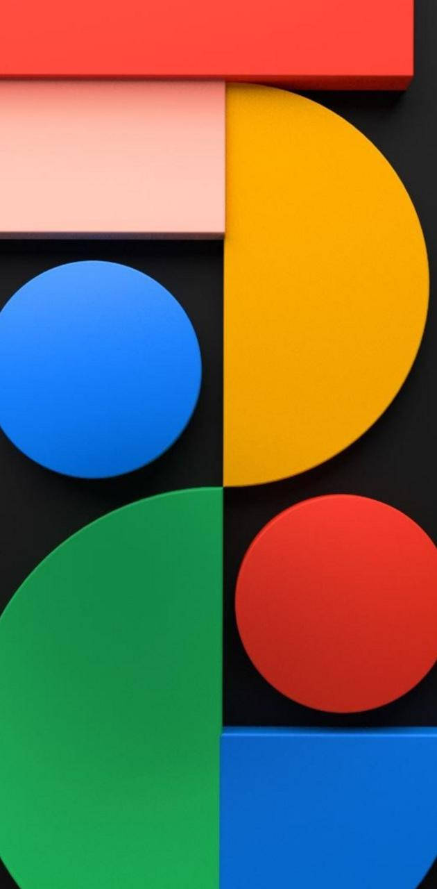 Android 11, Google, bold primary colors, HD Phone Wallpaper