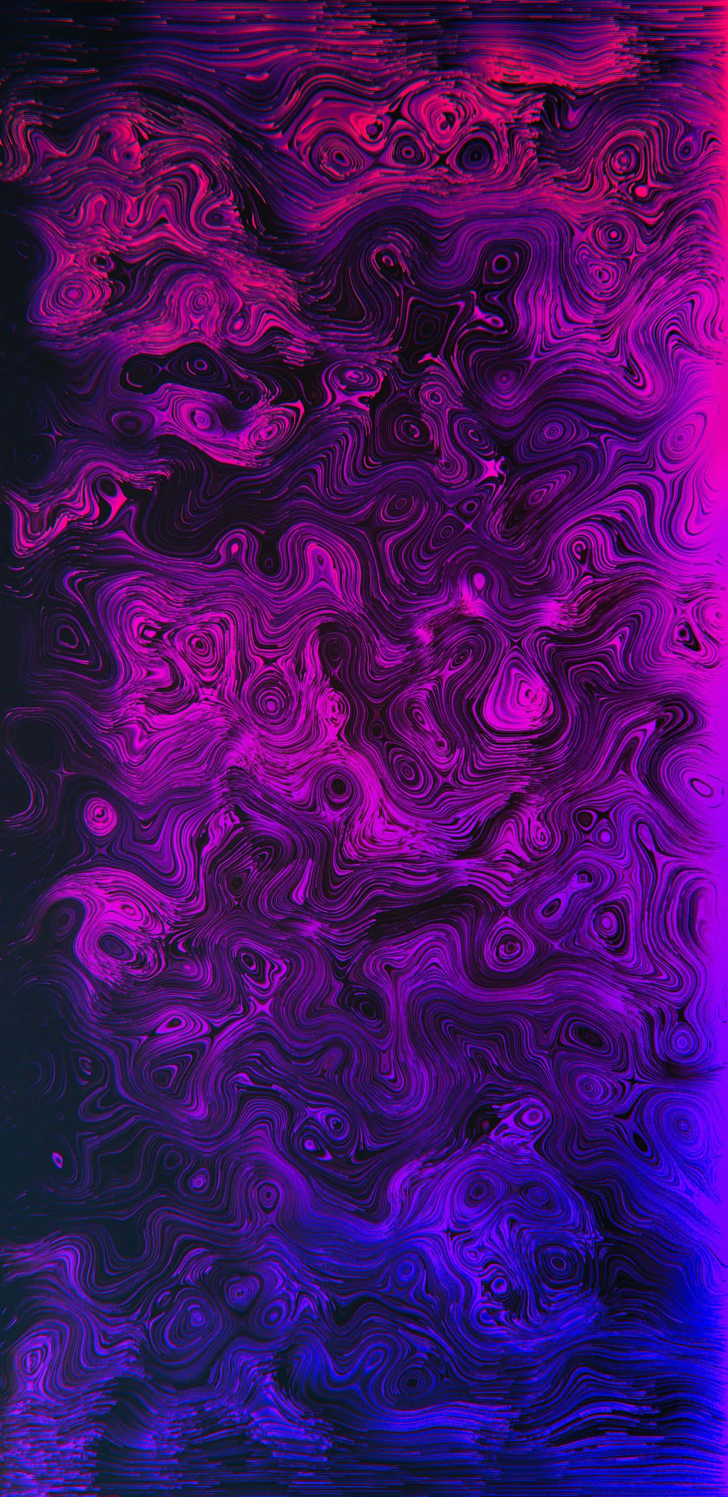 Google Pixel 3 Stock, magenta, electric blue, 2K Phone Wallpaper
