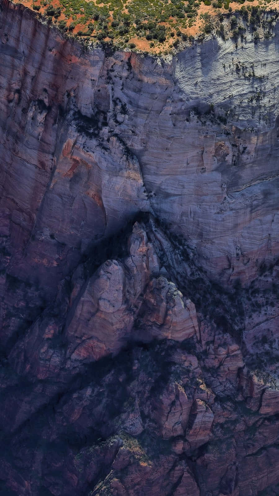 Google Pixel 3, Stock Phone Theme, red rock canyon walls, HD Phone Wallpaper