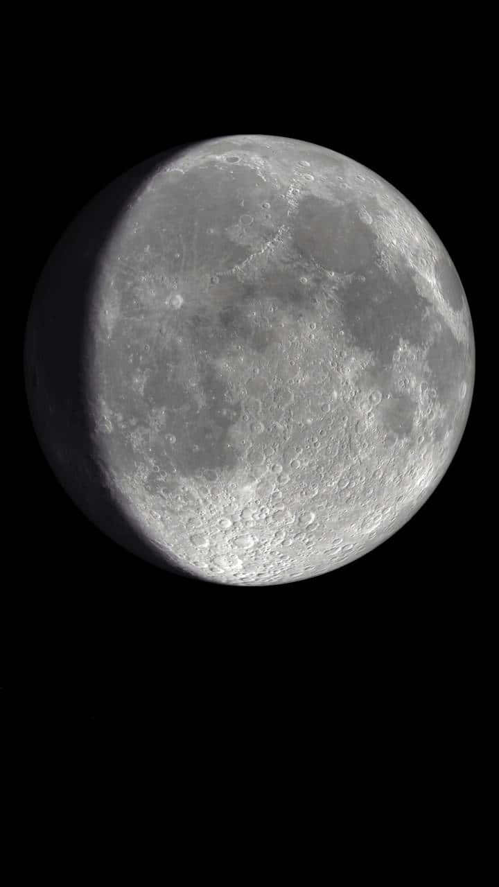 Google Pixel 3, moon, cratered surface, HD Phone Wallpaper