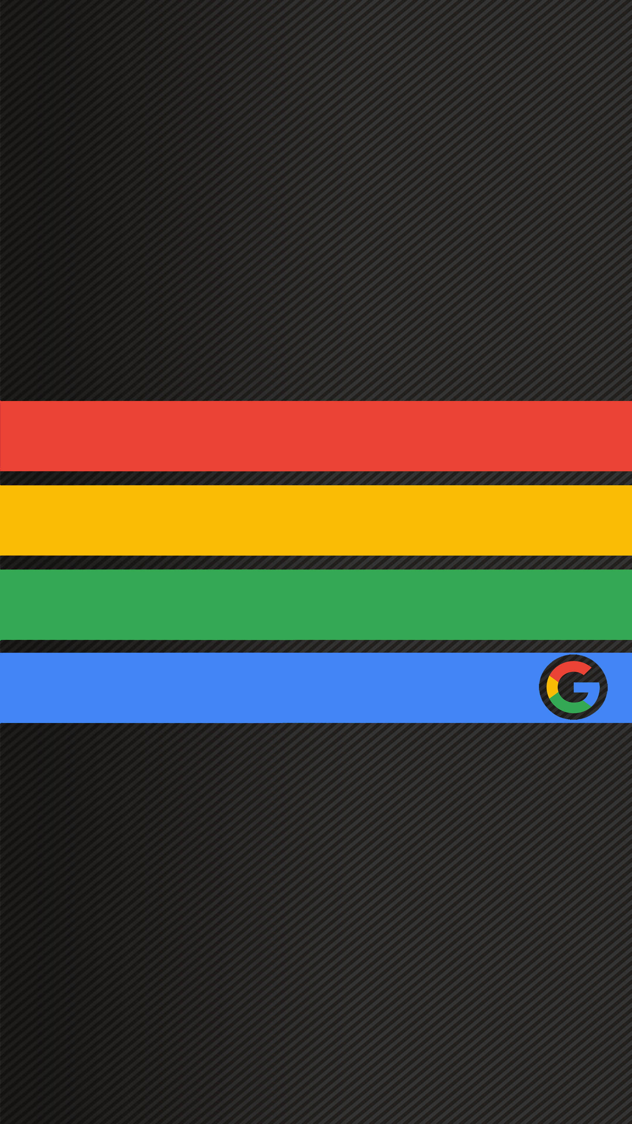 Google Pixel 4, red yellow green and blue, black carbon fiber textured background, 4K Phone Wallpaper