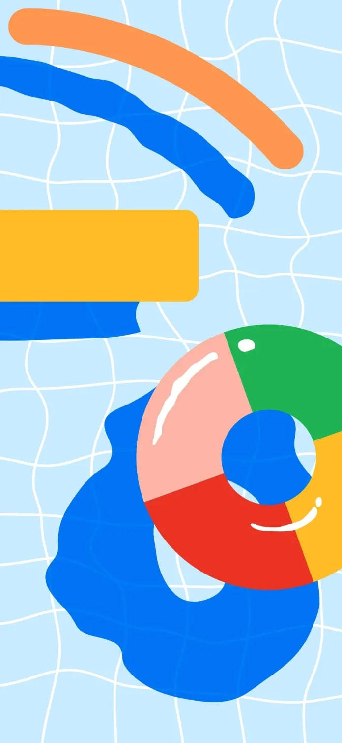 Google Pixel 4a, swimming pool, tiled surface, HD Phone Wallpaper
