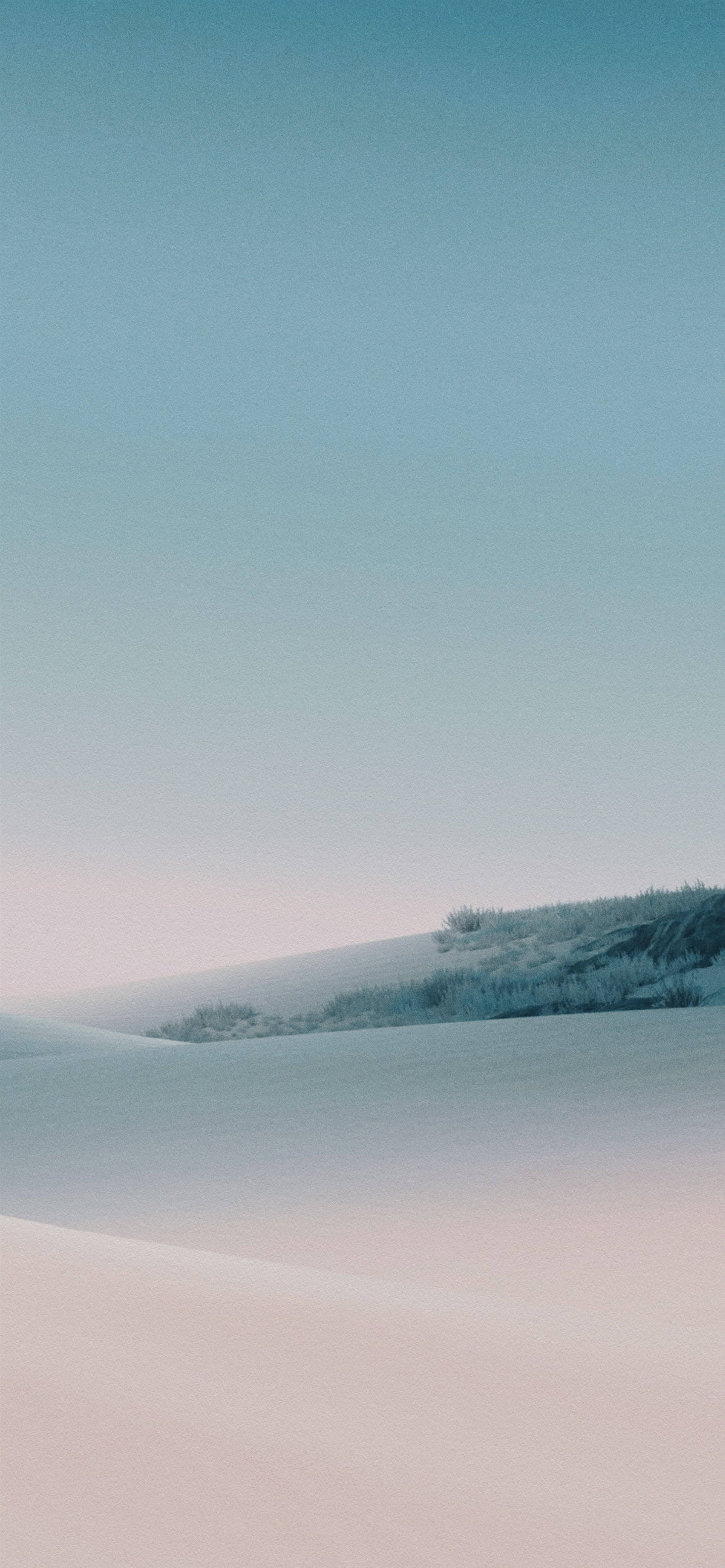 White Sand, Google Pixel 4, snow-covered dunes, 4K Phone Wallpaper