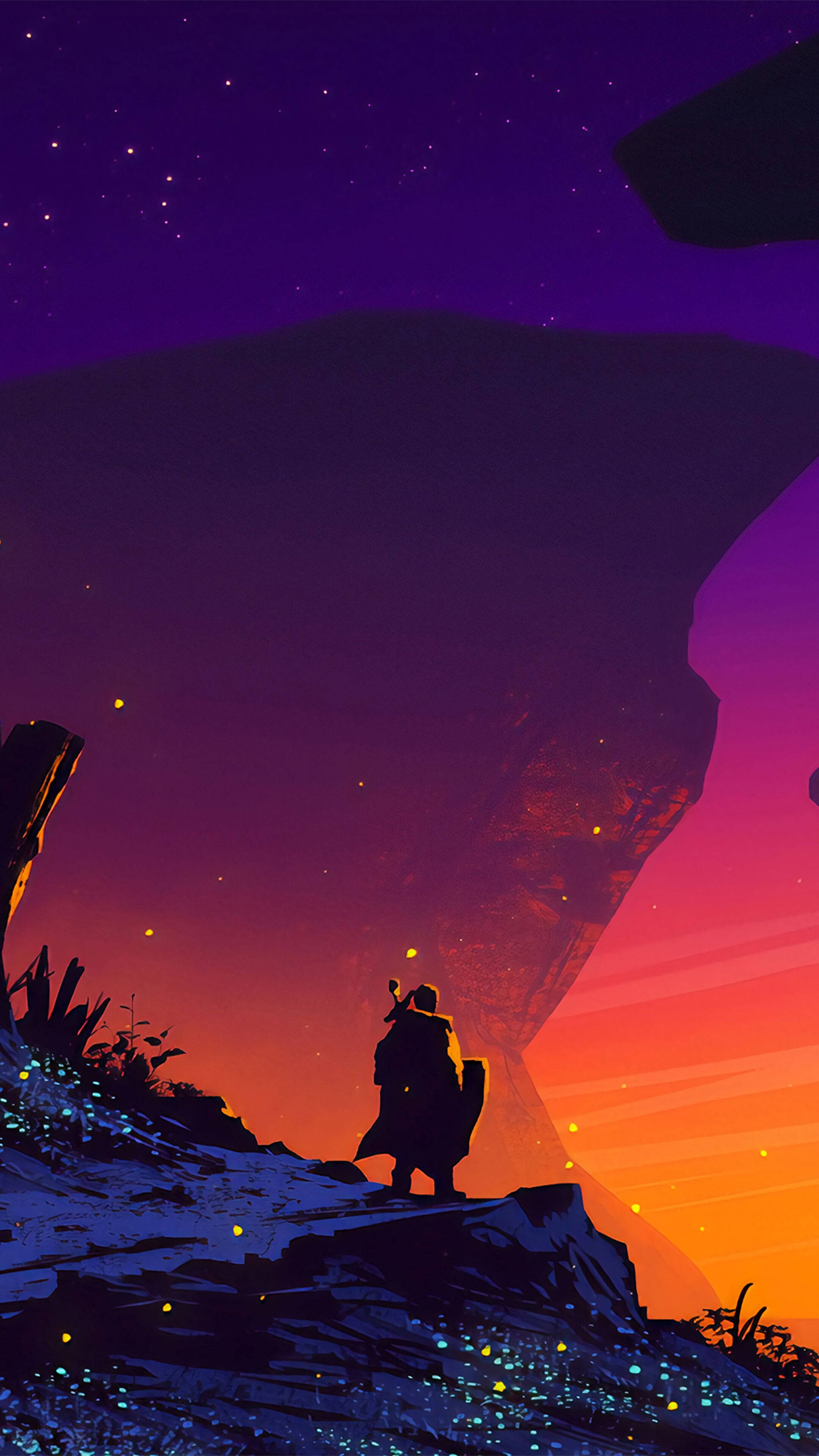 Google Pixel 4K, knight, twilight, 4K Phone Wallpaper