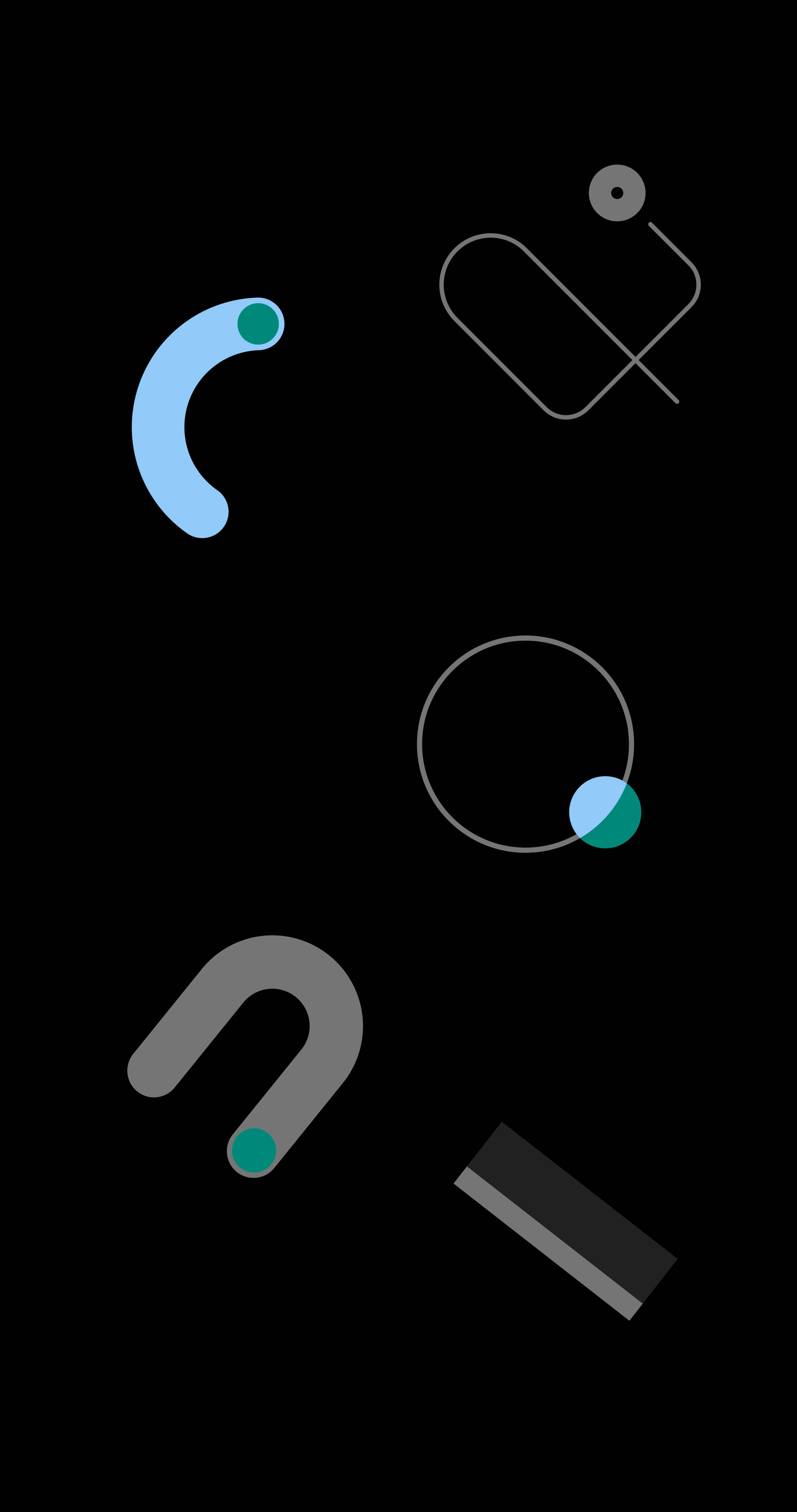 Google Pixel 4K, blue gray, teal, 4K Phone Wallpaper