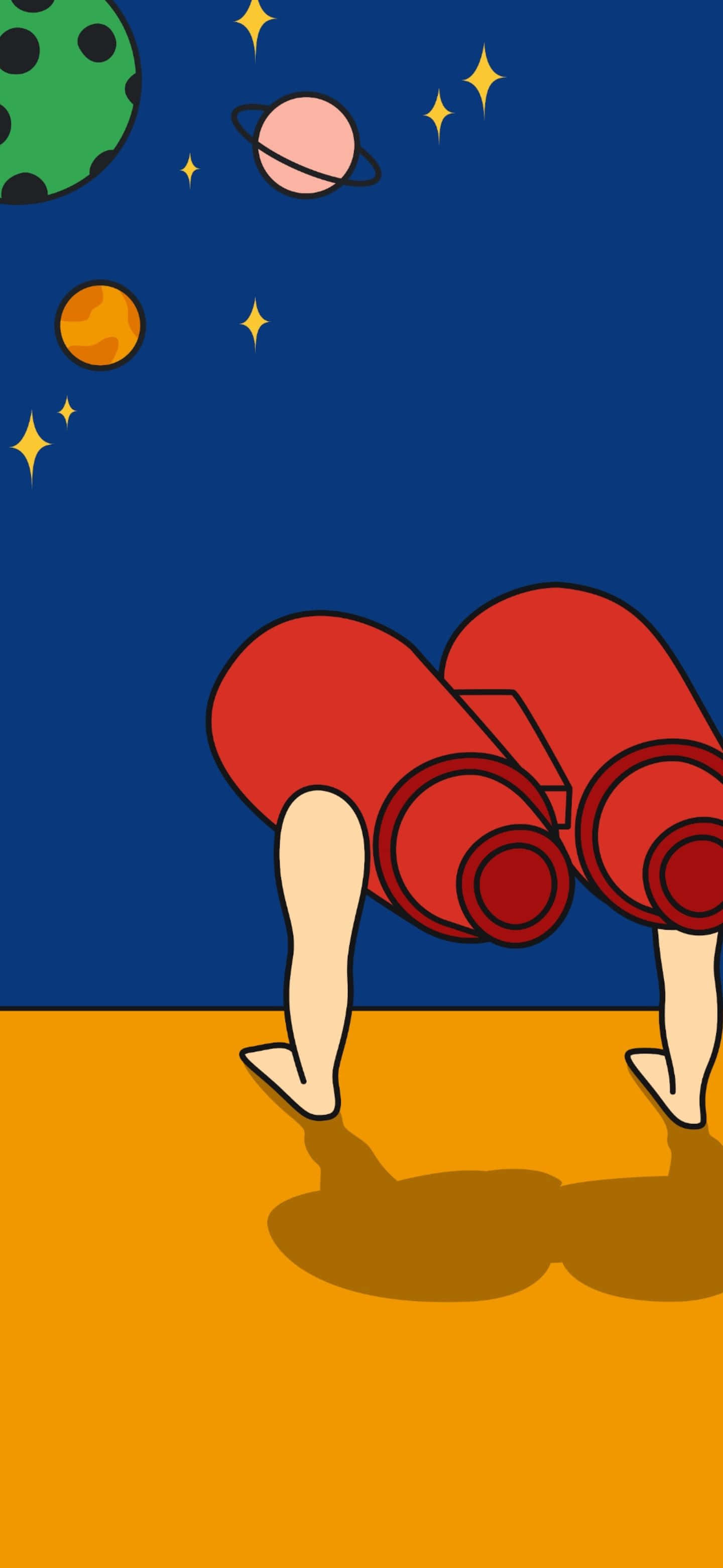 Google Pixel 6 Pro, red boxing gloves, orange ground, 2K Phone Wallpaper