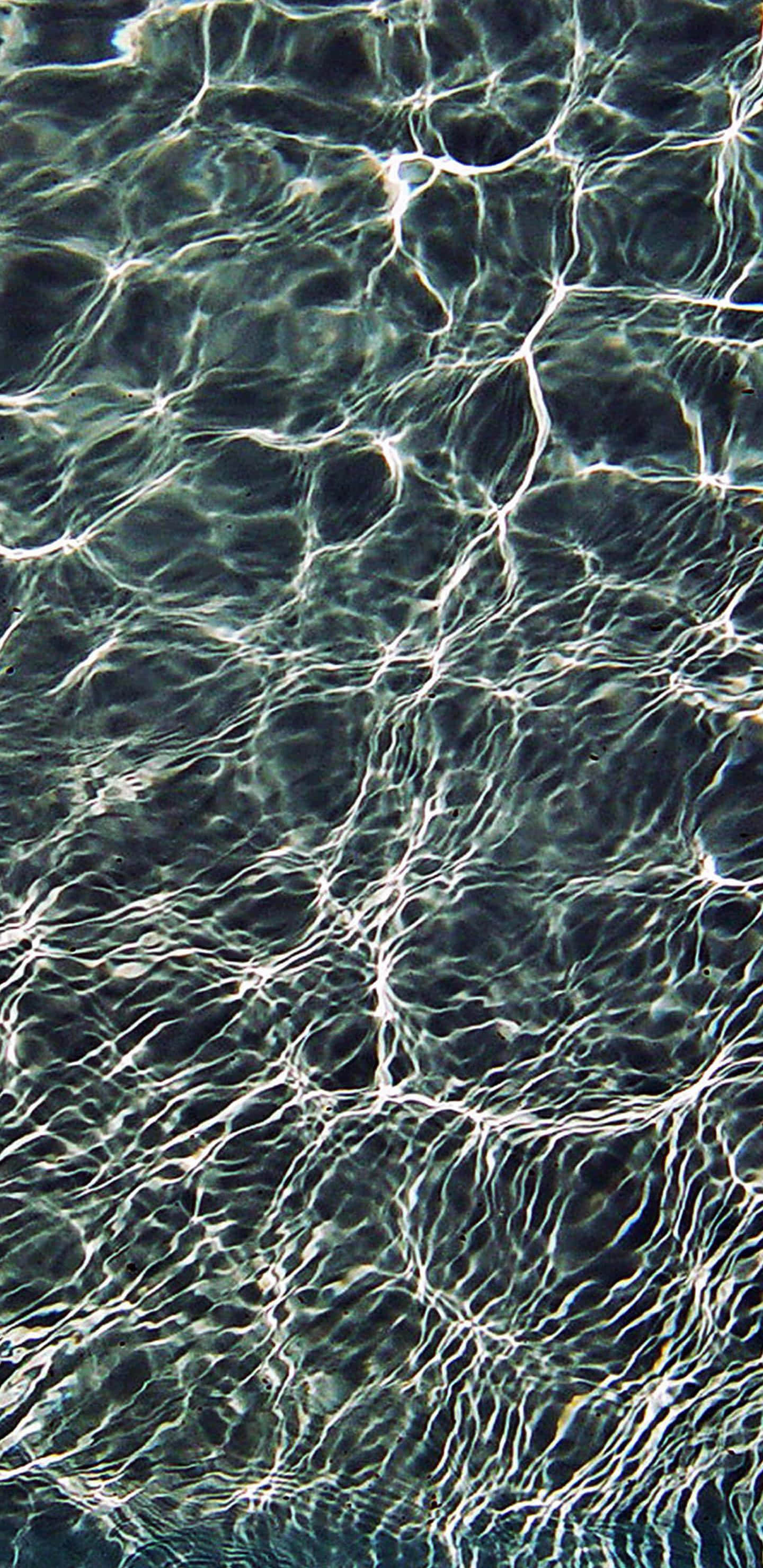 Google Pixel Water, turquoise water, sunlight ripples, 2K Phone Wallpaper