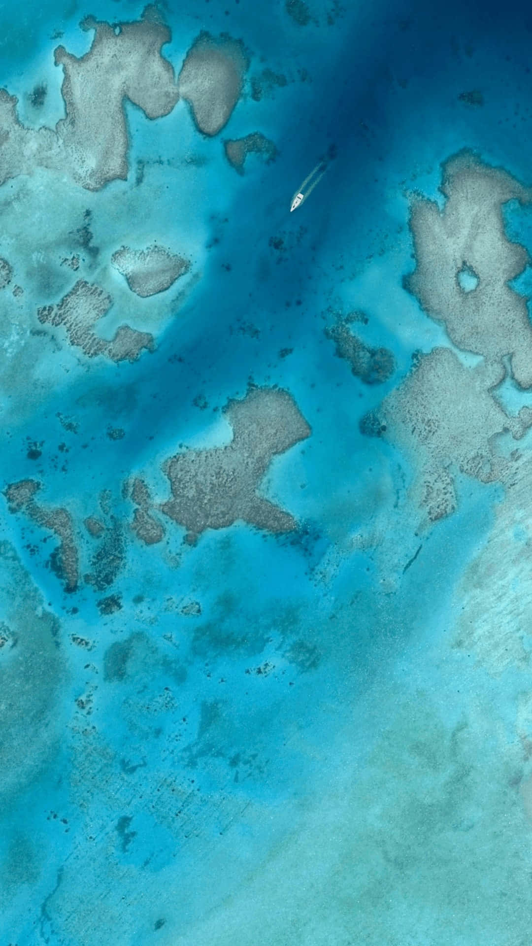 Google Pixel Water, great barrier reef, turquoise waters, Full HD Phone Wallpaper