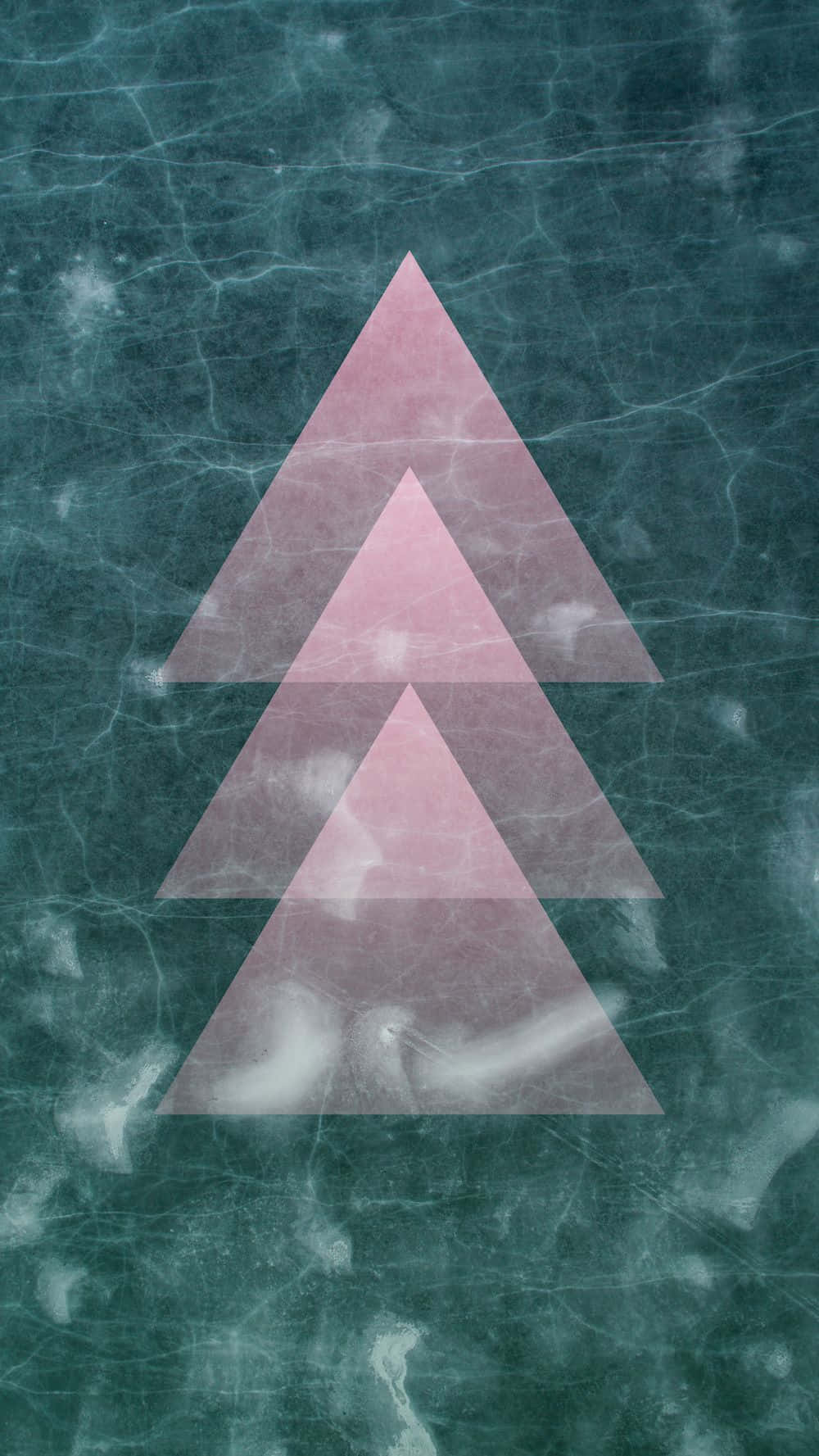 Google Pixel XL, pink triangle, teal background, HD Phone Wallpaper