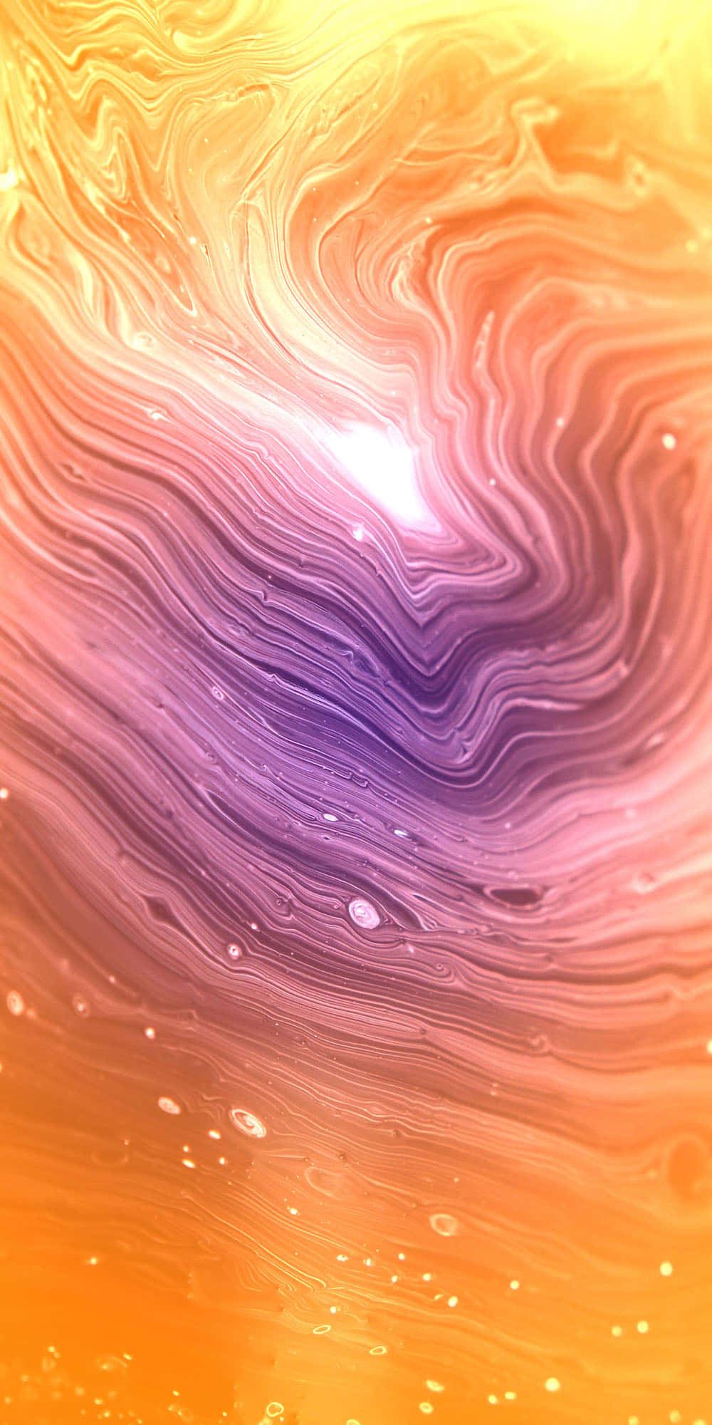 Google Pixel Xl, golden yellow, deep purple, Full HD Phone Wallpaper