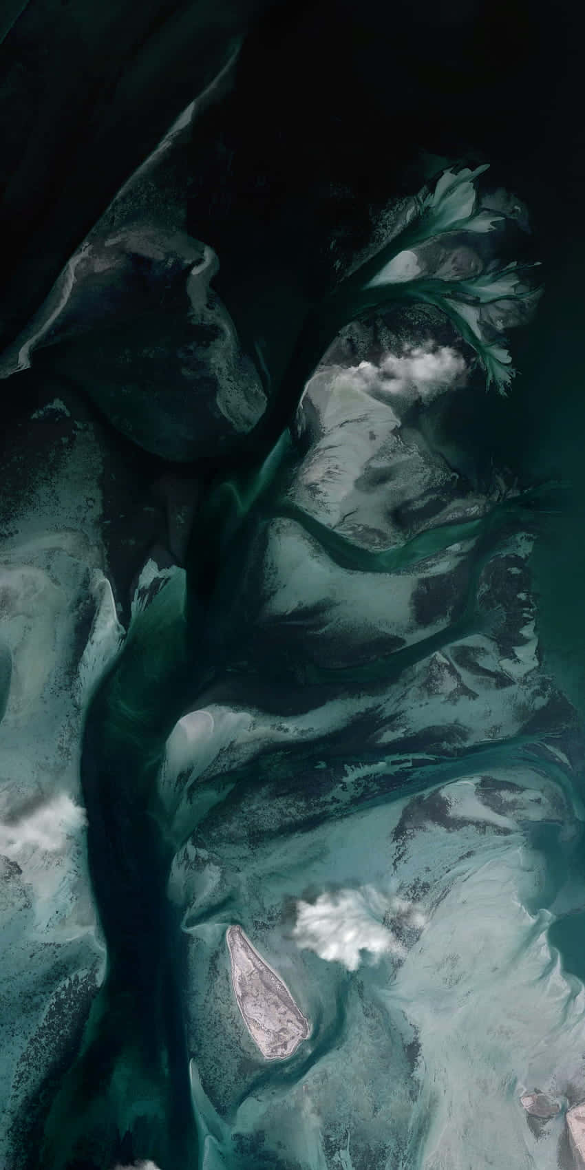 Google Pixel XL, teal, gray, HD Phone Wallpaper