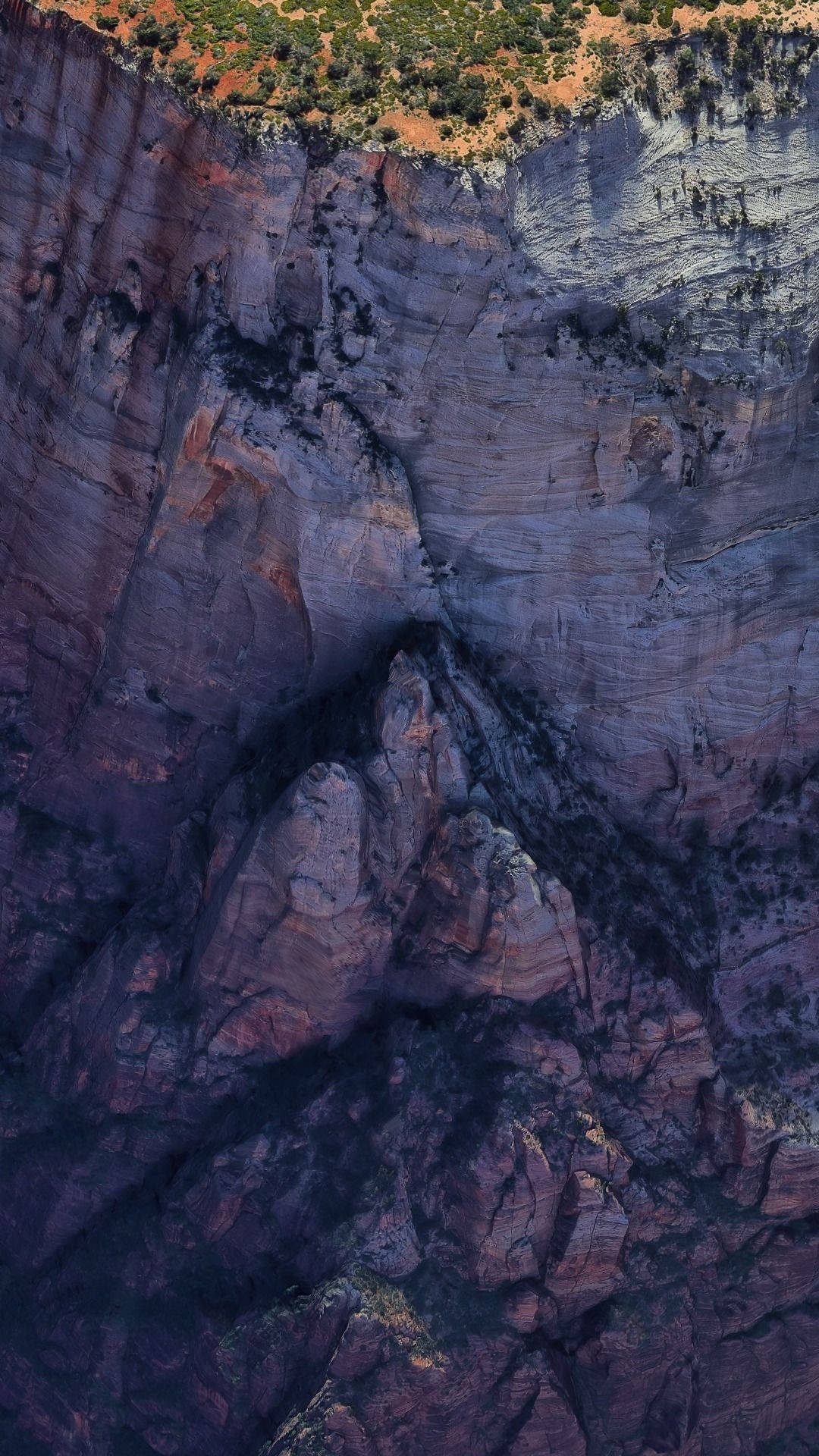 Google Pixel, mountain cliff, layered red rock canyon walls, Full HD Phone Wallpaper