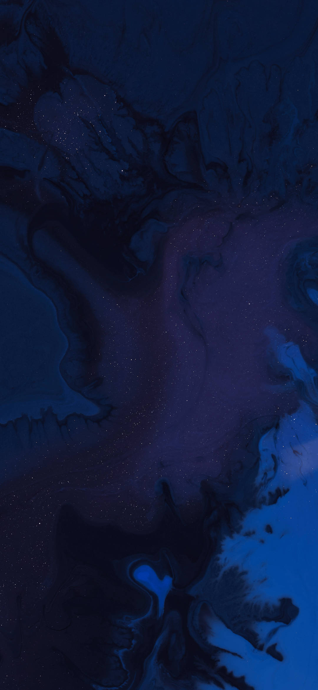 Google Pixel, dark blue, cosmic abstract fluid art, Full HD Phone Wallpaper
