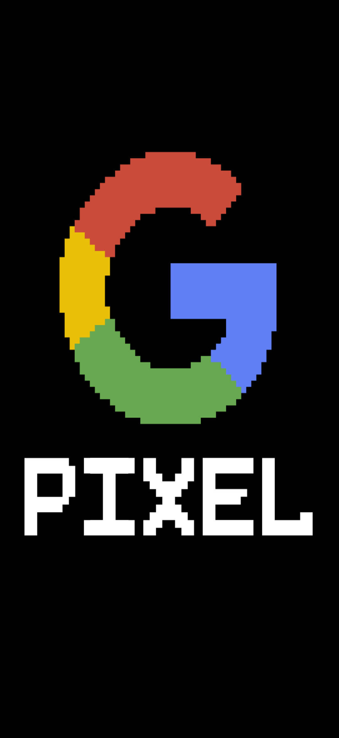 Google Pixel 5, PIXEL, black background, Full HD Phone Wallpaper