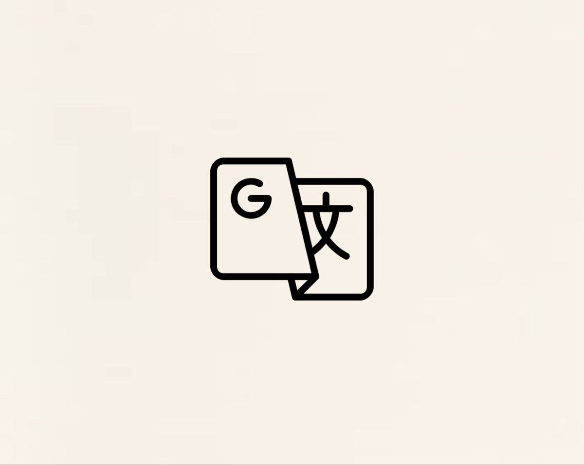 Google Translate, document symbol, G, SD Desktop Wallpaper