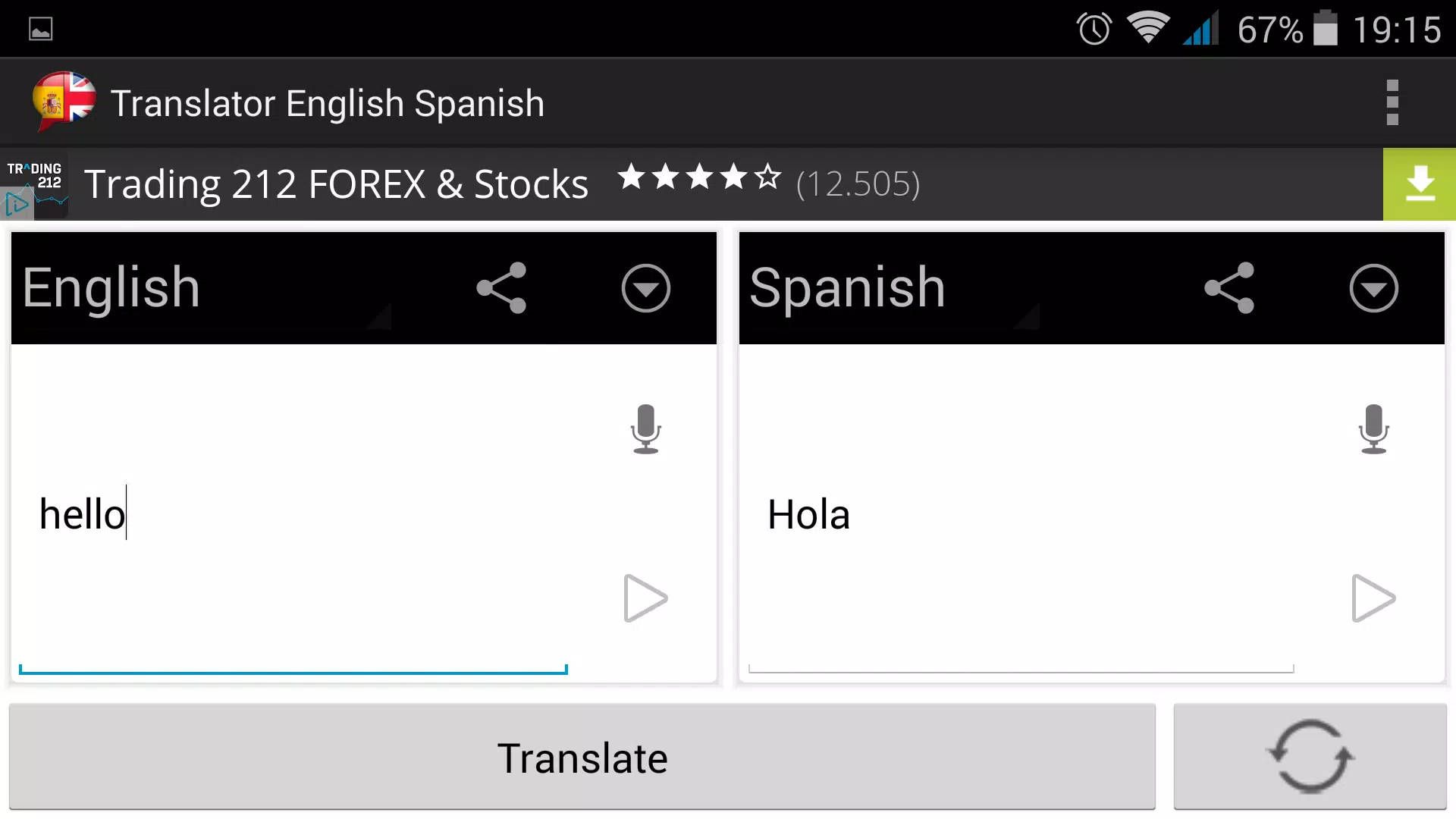 Google Translate, smartphone screen, translation app, Full HD Desktop Wallpaper