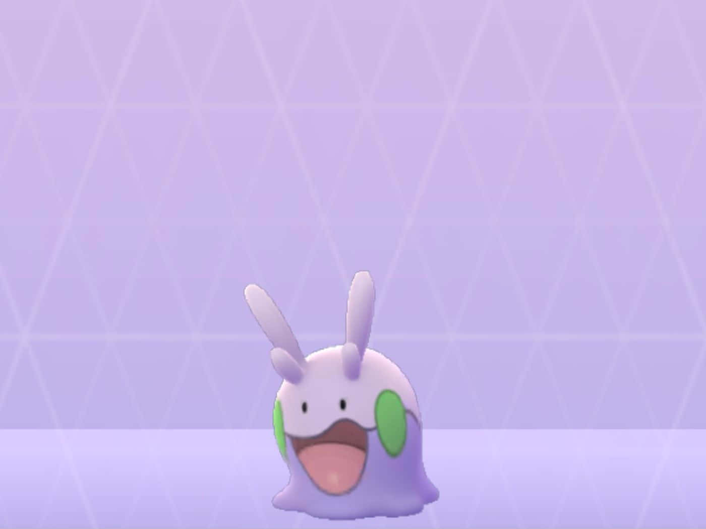 Goomy, purple, green cheeks, HD Desktop Wallpaper