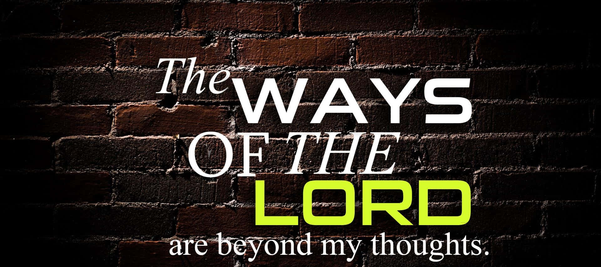 Gospel Music, dark textured brick wall, Bold text, Full HD Desktop Wallpaper